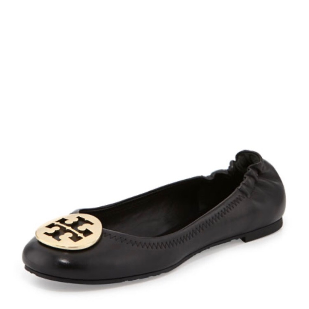 Tory Burch Reva/Minnie Ballet Flat Black 7.5